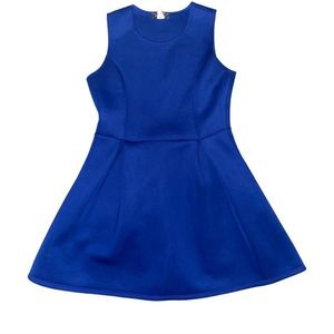 Royal blue skater dress XL
